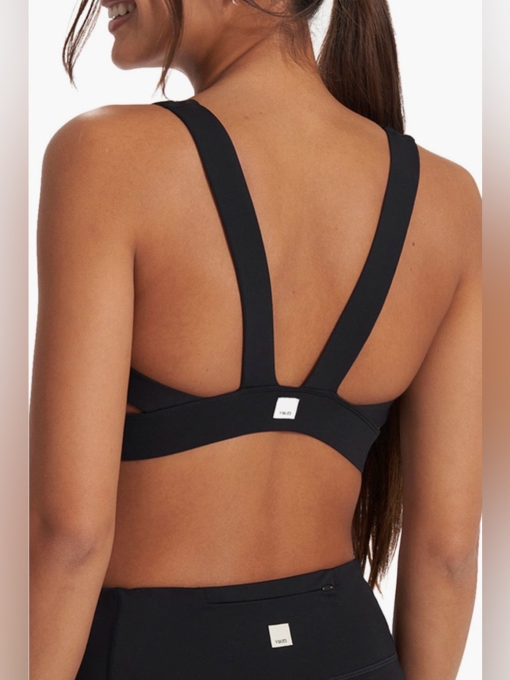 Vuori Stride Black Bra Size Medium